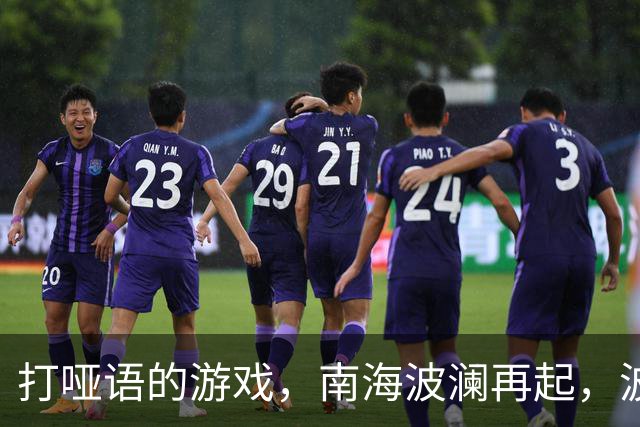 打哑语的游戏，南海波澜再起，波兰却上了贼船？